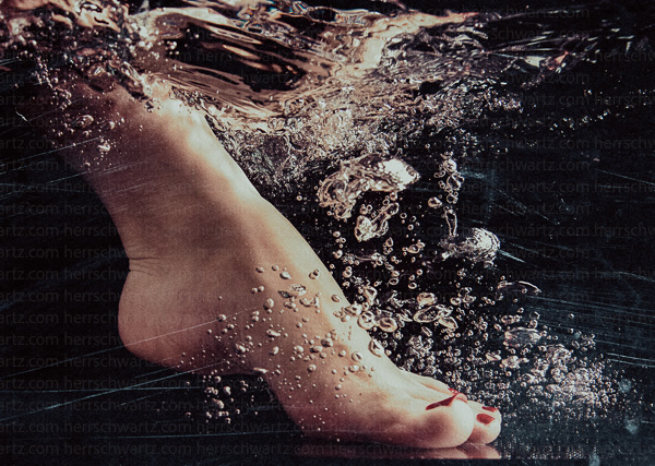 Kaltes klares Wasser – Fine Art Edition Herr Schwartz